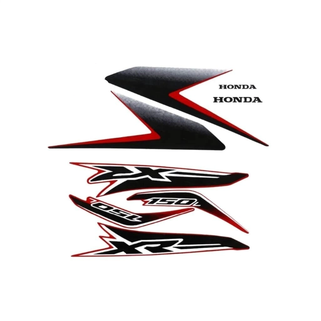 KIT GRAFICA HONDA XR 150L (MOTO ROJA)